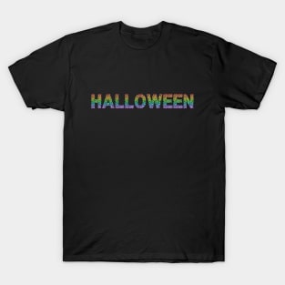 Halloween Rainbow Leopaerd T-Shirt